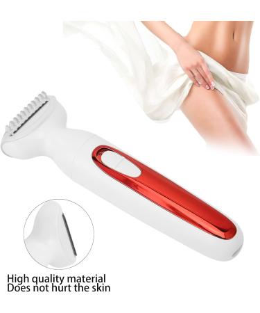 Buy Women's Waterproof Electric Razor - Premium Hair Removal for Bikini Armpits & Face - Wet & Dry Use (Red) - Buy Online on GoSupps.com
