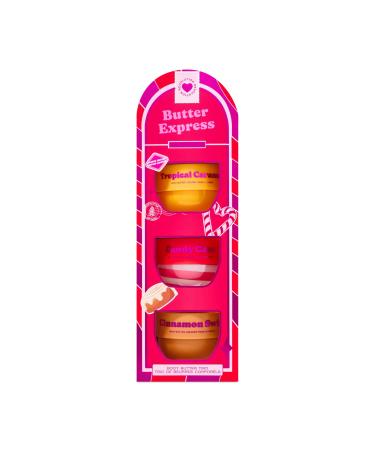I Heart Revolution Butter Express Body Butter Trio beurres corps fouett s hydratants et apaisants coffret cadeau V gan et non test sur les animaux