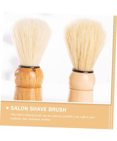 Buy Healeeved 2-in-1 Men's Shaving Brush & Razor - Perfect Beauty Gift for Travel | Wooden Handle & Nylon Wool - Buy Online on GoSupps.com