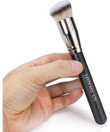 TEOYALL Angled Kabuki Foundation Brush Stippling Brush for Bronzer Liquid Foundation Cream Powder - 170 - Buy Online on GoSupps.com
