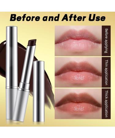  Hikaka Honey Noir lipstick honey-pink lipstick for women Honey Lip nourishing and moisturizing lip gloss for women (black one size) - Buy Online on GoSupps.com