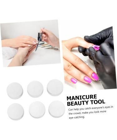 Ipetboom Silicone Nail Stamper Replacement 6pcs Nail Art Silicone Stamp Single Silica Gel Seal Silicone Stamper Replacement 2.30X2.30X1.20CM Transparent Color - Buy Online on GoSupps.com