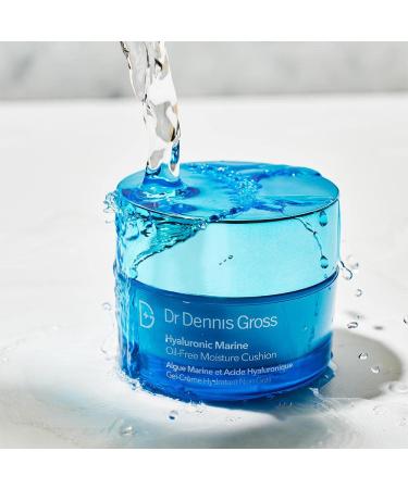 Dr. Dennis Gross Hyaluronic Marine Oil-Free Moisture Cushion 1.7 fl oz - Hydrating Gel Cream for Dull, Dehydrated, or Dry Skin - Buy Online on GoSupps.com