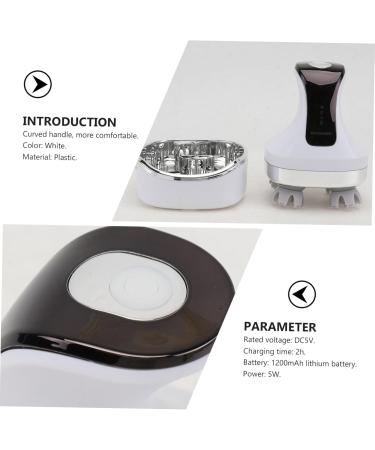 Fomiyes Hair Growth Massager - Portable Head Scratch & Scalp Massage Device | Snow-Skipping Design | Ideal for Cat Massage | 12.8x10.3x9.5cm - Boost Your Hair Health! - Buy Online on GoSupps.com