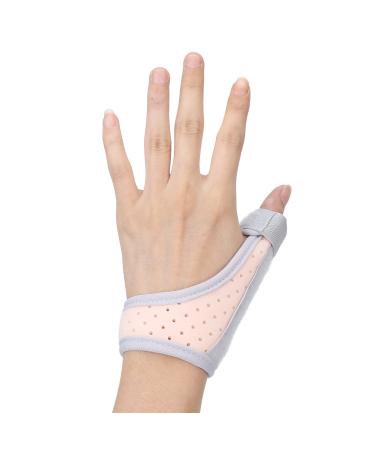 Thumb Brace Support for Baby Lightweight Adjustable Tightness Pain Relief Comfortable Thumb Splint for Children Kids Soft Thumb Fixation Infant Brace(L)