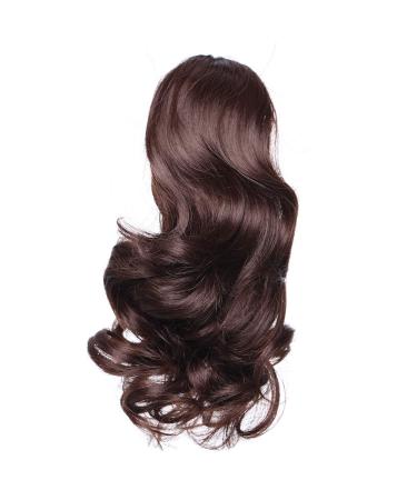 Ponytail Extension | Voluminous Wavy Hair Piece | Medium 110g (30cm) - Realistic Braid Extension for Effortless Style - Buy Online on GoSupps.com