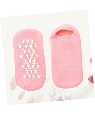 Housoutil 1 Pair Hydrating Socks Man Suits for Men Heel Moisturizing Socks Sock for Men Mens High Heels Moisturizing Gel Socks Mens Heels Essential Oil Exfoliating Men and Women - Buy Online on GoSupps.com