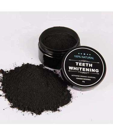 100% Natural Activated Organic Charcoal Teeth Whitening Powder 5 Pack (5 x 30g Tubs) Charcoal Teeth Whitener - Buy Online on GoSupps.com
