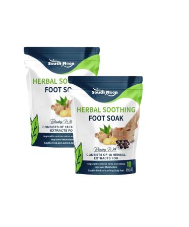 Herbal Soothing Foot Soak Beads 2023 New Herbal Detox Cleansing Foot Soak Beads Herbal Foot Cleansing Soak Beads Herbal Detox And Shaping Foot Soak Beads Foot Care (2 Bag)