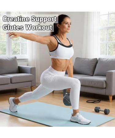 NUTRIOMA Creatine for Women Booty Gain Creatine Monohydrate Micronized Unflavored Glute Builder & Brain Energy Supplement Pre Workout Powder 5g Scoop Made in USA - Buy Online on GoSupps.com