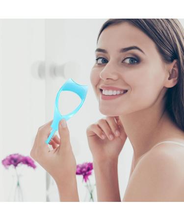 Mascara Shield - Mascara Guard Applicator | Mascara Guard Tool | Reusable Eyelash Mascara Shield Guard | Handheld Lash Separator Tool | Eyelash Comb Mascara Tools Guard For Beginners Blue - Buy Online on GoSupps.com