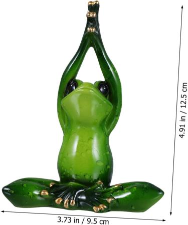 ULTECHNOVO 3pcs Frog Ornaments Accessories Resin Office Mini - Buy Online on GoSupps.com