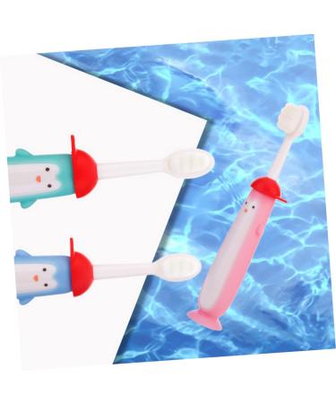 Premium Healeved 6 STK Children s Toothbrush Station with Suction Cups - Baby Mouth Cleaning Brush & Bite Toys | Optimal Oral Care for Toddlers - Buy Online on GoSupps.com