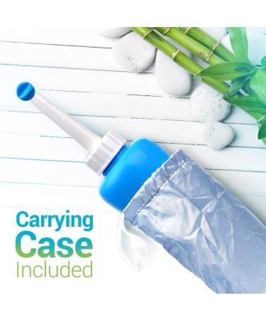 Portable Handheld Bidet Sprayer- Butt Buddy Go | Travel & Outdoors | Retractable Nozzle, Soft-Squeeze Plastic, Large Volume | Stay Clean On-The-Go - Buy Online on GoSupps.com