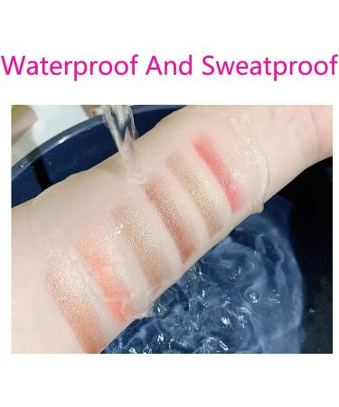 Glitter Gradient Eyeshadow Stick Two Tone Two-tone Shimmer Gradient Eyeshadow Stick Double Colors Eyeshadow Stick Waterproof Glitter Eye Stick Eyeshadow Pen for Women Eye Makeup - Buy Online on GoSupps.com