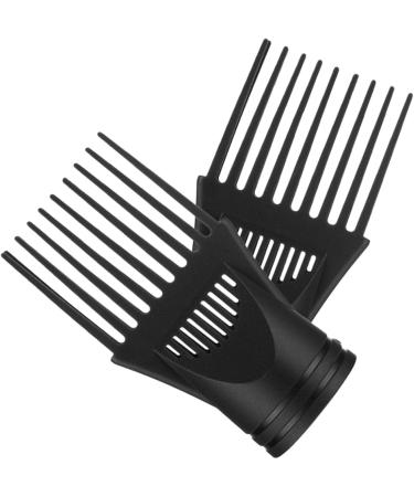 Beavorty 4 Pcs Hair Dryer Comb Diffuser Hair Dryer Nozzle Combs Hair Dryer Attachment for Blow Dryer Picture 13x5cmx2pcs Blackx2pcs - Buy Online on GoSupps.com