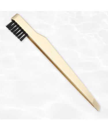 VOCOSTE Portable 2 In1 Eyebrow Shaping Tool Stainless Steel Gold Tone - Buy Online on GoSupps.com
