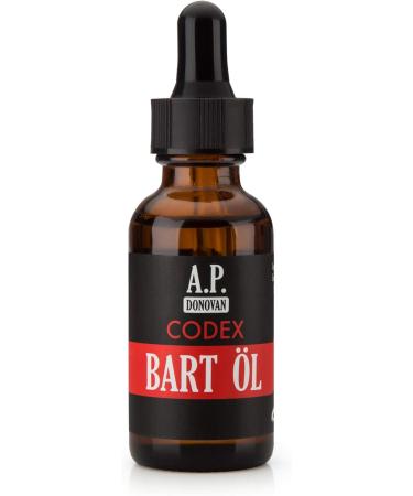 AP Donovan Premium Beard Oil 30ml - Sustainable Sandalwood Beard Care | CODEX Series - International Shipping - Buy Online on GoSupps.com