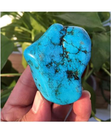 Gift Natural Turquoise Bare Stone Crystal Stone for dingchi (Size : 80-90g) - Buy Online on GoSupps.com