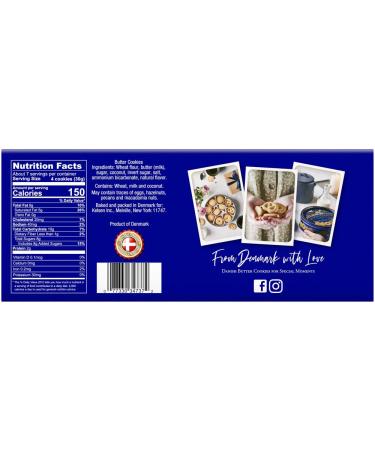 Royal Dansk Danish Butter Cookies - 8 Ounce Box - Buy Online on GoSupps.com