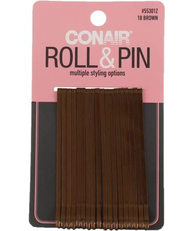 Conair Brown Roller Pins 6.1 Oz - Secure and Style Your Hair Effortlessly - Buy Online on GoSupps.com