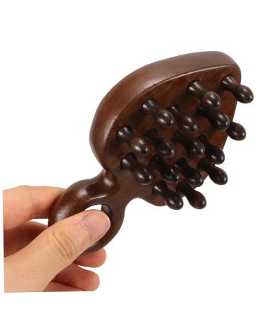 2-Piece Tovinanna Ridge Hair Pick & Wide Tooth Comb for Curly Hair - Wooden Scalp Massage & Gua Sha Board Set - Perfect for Spa Treatments | International Shipping - Buy Online on GoSupps.com