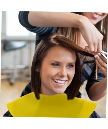 Gogogmee Hair Dye Cloth Hair Salon Neck Guard Hair Cutting Collar for Hairstylists Hair Cutting Collar Cape Hair Dye Neck Cape Hair Salon Stylist Haircut Collar Silicone Haircut Neck Cape - Buy Online on GoSupps.com