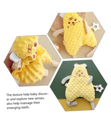 ABOOFAN 4-Piece Baby Comfort Towel Set | Plush Cuddly Toys & Pacifier Blanket - Perfect Newborn Gifts - Buy Online on GoSupps.com