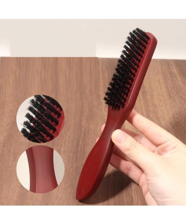 Premium Boar Bristle Beard Brush for Men - Easy-to-Use Mustache & Hair Brush - Perfect for Grooming & Shaving - International Shipping Available - Buy Online on GoSupps.com