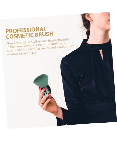 Beaupretty 1pc Makeup Brush Blush Brush Green Powder Makeup Bronzer Brush Make up for Face Blush for Cheeks Mushroom Head Travel Liquid Artificial Fiber 8.5x6.5cm Green - Buy Online on GoSupps.com