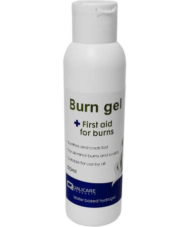 Qualicare first aid bandages for burns scalds sunscreen and cooling gel 120ml gel bottle double pack 120ml 2 bottles - Buy Online on GoSupps.com