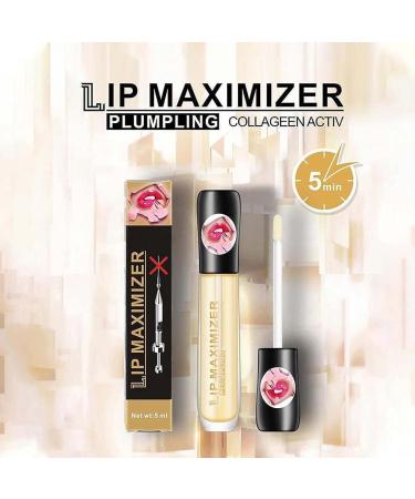 Nnbwlmaee Alicroplct Vitamin E Lip Serum | Natural Lip Plumper & Care | Instant Lip Filler (1PC) - Buy Online on GoSupps.com