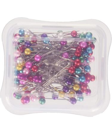 Dritz 64 Pearlized Pins - Long 1-1/2-Inch (120-Count) Assorted Colors - Buy Online on GoSupps.com