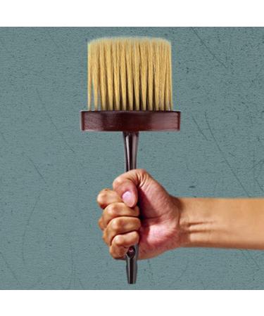 Desikixudy Salon Stylist Hairdressing Styling Tool Comfortable Grip Hairdressing Styling Tool Neck Face Duster Soft Brush - Buy Online on GoSupps.com