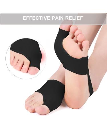 Bunion Corrector for Women and Men - Orthopedic Bunion Splint for Hallux Valgus Relief - Toe Separator for Bunion Relief - Day/Night Comfort - Black - Buy Online on GoSupps.com