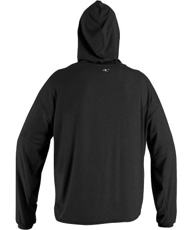 O'Neill Men's Hybrid Long Sleeve Sun Hoodie - Black | Size Large - Buy Online on GoSupps.com