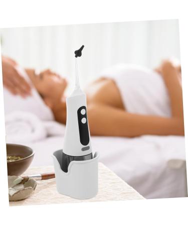 LALADEFIEE Electric Ear Cleaner for Adults Portable Earwax Removal Tool with Deep Flushing Function Compact Design for Home and Travel Use Stylish White Ear Wax Cleaning Device - Buy Online on GoSupps.com
