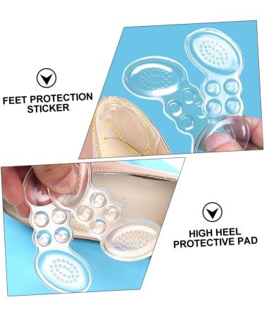 FRCOLOR 12 Pairs Anti-Drop Gel Heel Cushions | Premium Comfort & Stability for All Shoes - Buy Online on GoSupps.com