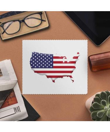 Buy 2 x Microfiber Cleaning Cloths - America Country Design - International Shipping Available - Buy Online on GoSupps.com