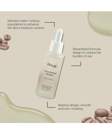 Concentrated Booster Facial Serum with Coffee Seed Oil Hexanediol EDTA for Intensive Moisturizing Night Care Skin Repair 30ML - Buy Online on GoSupps.com