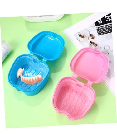 Doitool 2-in-1 Toothbox & Prosthesis Container | Travel Case for False Teeth & Accessories - Ideal Daily Storage Solution - Buy Online on GoSupps.com