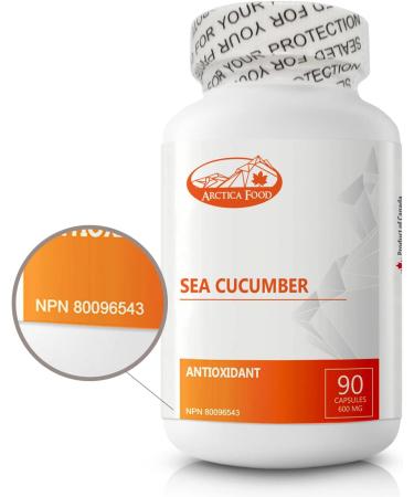 Arctica Food Sea Cucumber Capsule 600 mg 90 caps 1 - Buy Online on GoSupps.com