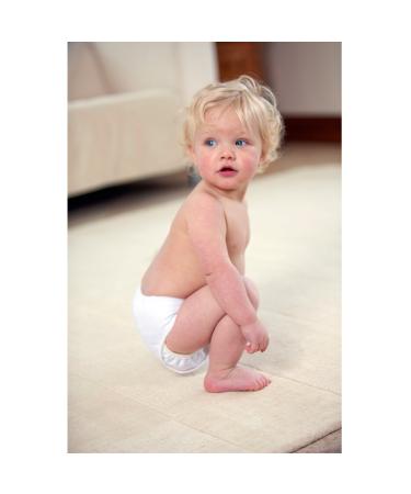 Bambino Mio Mioduo Cloth Diaper Set - White Size 2 (9kg+) | Eco-Friendly Reusable Baby Diapers - International Shipping Available - Buy Online on GoSupps.com