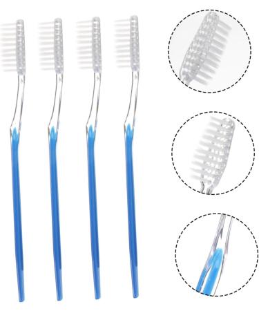 ULTECHNOVO 60 Pcs Disposable Toothbrush Set - Medium Plastic Toddler Care Toothbrush for Kids | International Shipping Available - Buy Online on GoSupps.com