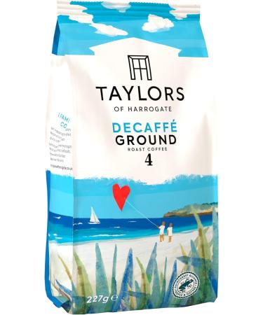 Taylors Of Harrogate Decaffeinated Ground Coffee 227g - Buy Online on GoSupps.com