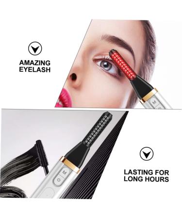 Women Eyelash Curler Eyelash Holder Eyelash Brush Heated Eye Lashes Curler Lady Tools Eyelash Curling Clip Beauty Tool Eyelash Electric Heating Hair Curler Heating Eyelash Curler Beatifufu - Buy Online on GoSupps.com