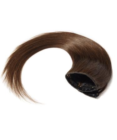 Elailite Clip In Extensions - Real Human Hair 45cm 50g #04 Medium Brown - Full Head 3/4 Hairpiece - Buy Online on GoSupps.com