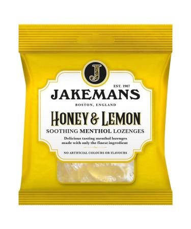 Cough Sweets Honey & Lemon Menthol X4 Bags