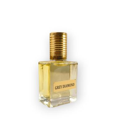 Grey Diamond Premium Attar-Atar Perfume Oil Fragrance for Men and Women Unisex Parfume Scent Spray Long Lasting Roll On Essential Oil Itar Semi Natural Non Alcoholic Size Volume: 12ML (0.4 Fl Oz). - Buy Online on GoSupps.com