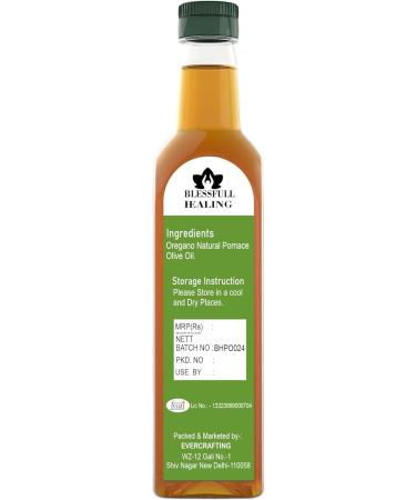 Blessfull Healing Cold Pressed Pomace Oil for Healthy Cooking Skin Glow 250 ml / 8.45 fl oz Pack of 1 - Buy Online on GoSupps.com